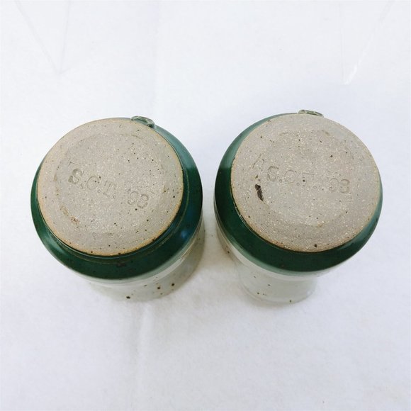 Sugar Creamer Set Studio Pottery Vintage Stoneware Artisan Hallmarked - Picture 3 of 9